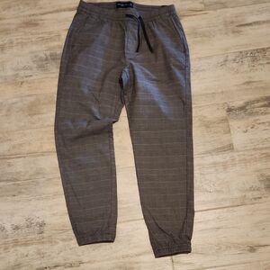 Abercrombie & Fitch Plaid Joggers